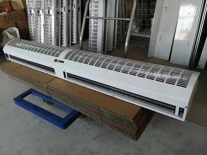 PTC貫流電熱風幕機